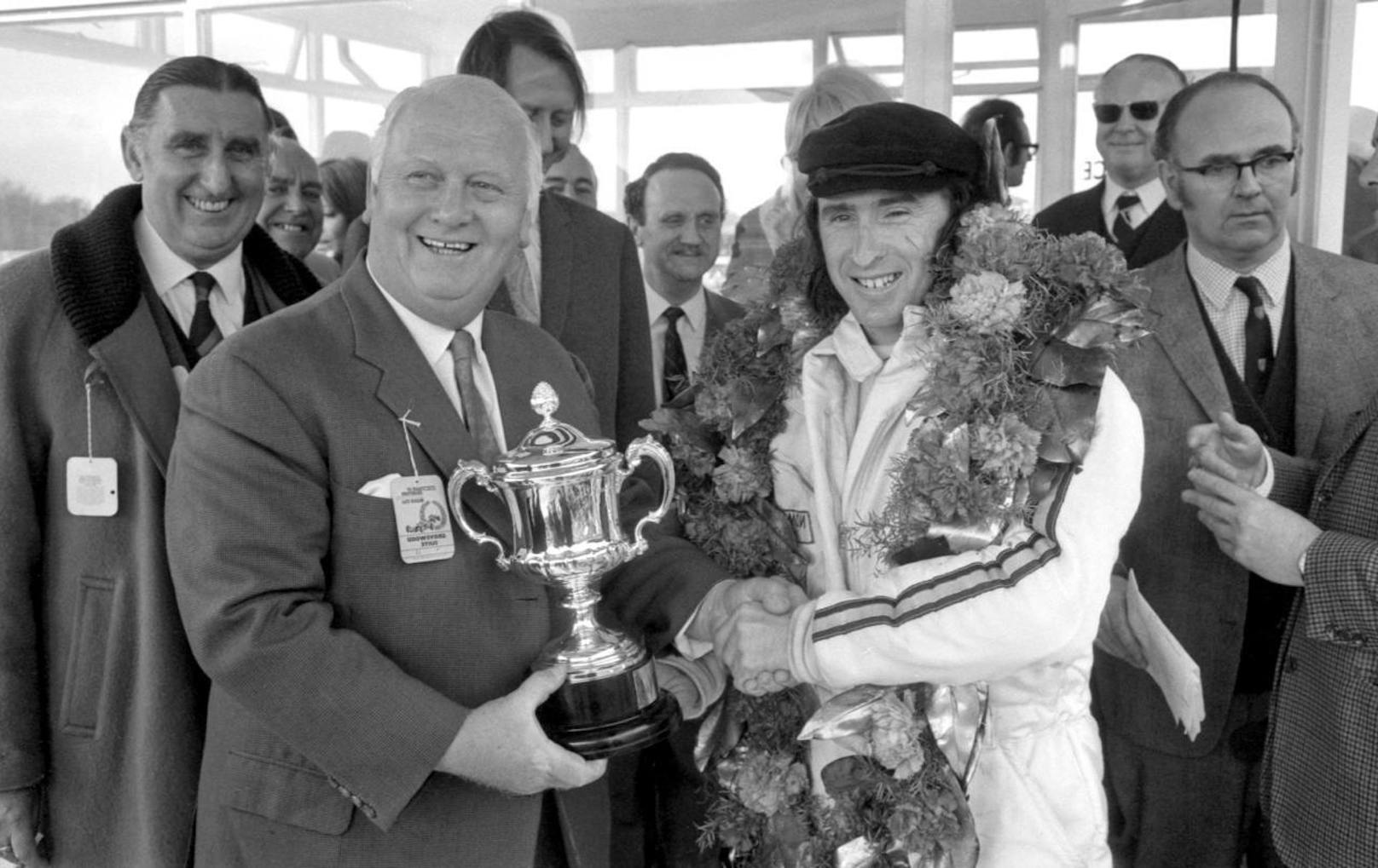 Der Brite <b>Jackie Steward</b> war 1969, 1971 und 1973 der beste Fahrer.