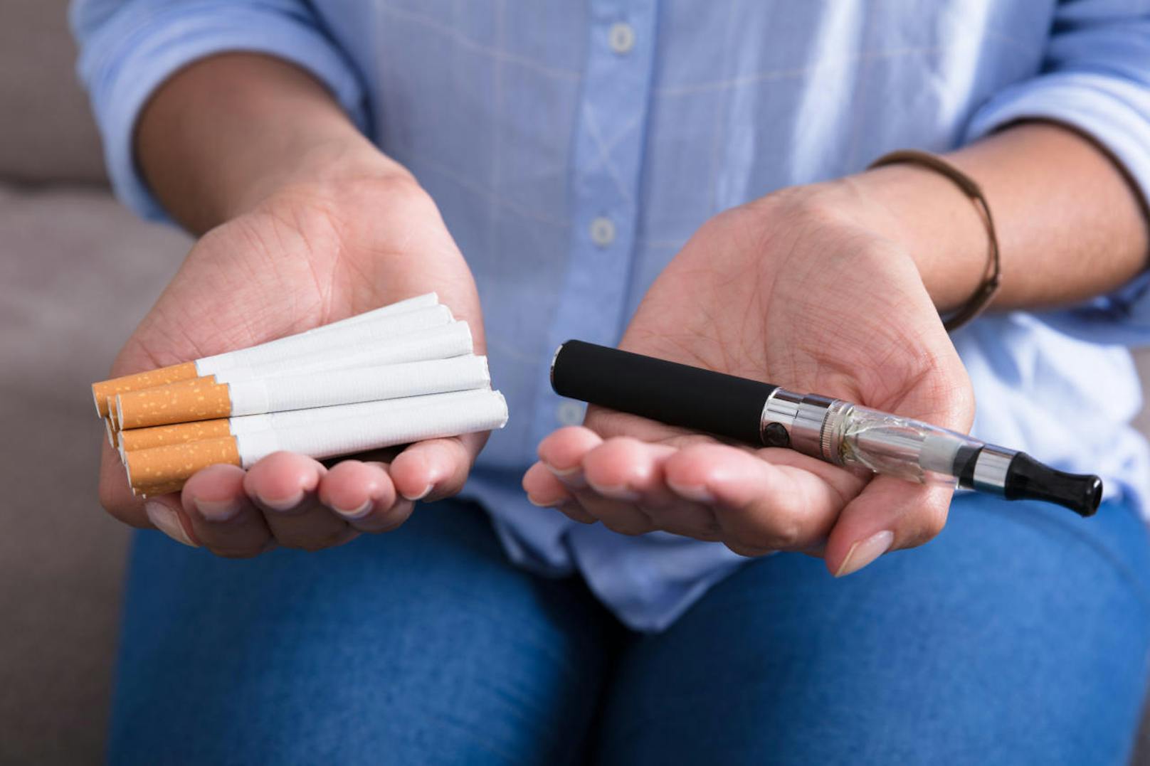 <b>Klassische Tabakerhitzer: </b> Die Gesundheitsrisiken sind noch unklar, weil sie nicht unmittelbar nach dem Konsum eintreten. Dazu fehlen noch Studien mit Langzeitfolgen.