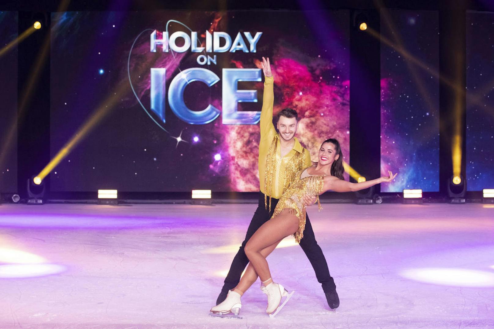 Holiday on Ice Showtime 2020 mit dem "Dancing on Ice"-Traumpaar Sarah Lombardi und Joti Polizoakis