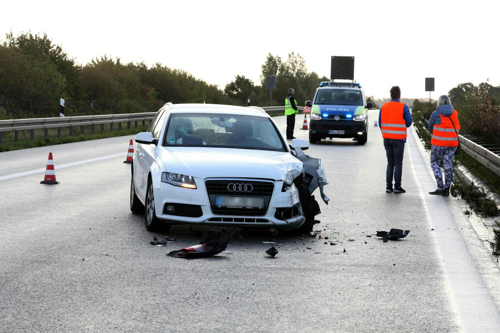 Ein "Geisterzebra" sorgte am 2. Oktober 2019 auf der deutschen Autobahn 20 bei Tessin (Mecklenburg-Vorpommern) für Chaos. Zwei Autos krachten ineinander, das Tier flüchtete. Weil es sich nicht einfangen ließ, wurde es erschossen.