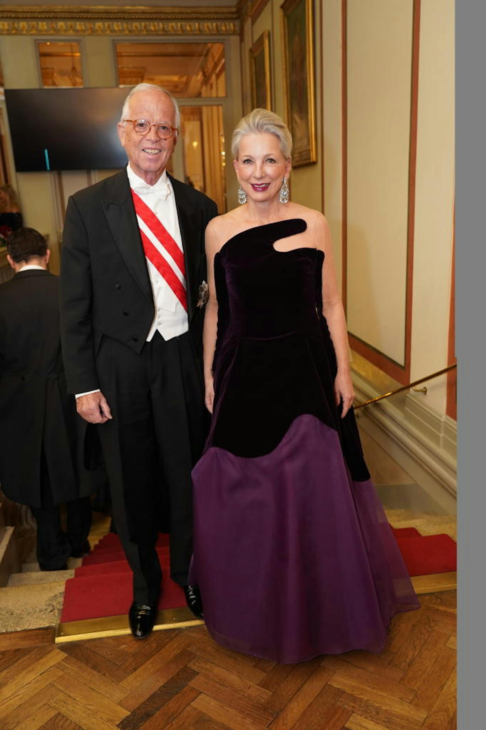 Der frühere Verteidigungsminister Werner Fasslabend (ÖVP) und Ehefrau Martina