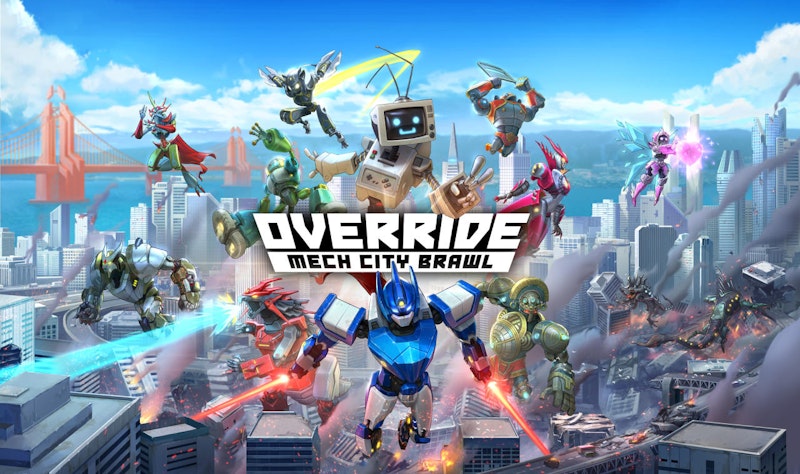 Wem das Gefühl, in einem riesigen Mech zu sitzen und Städte wie Tokio und San Francisco in Schutt und Asche zu legen wichtiger ist als Hochglanz-Grafik, der ist bei "Override: Mech City Brawl" auf der Nintendo Switch richtig.