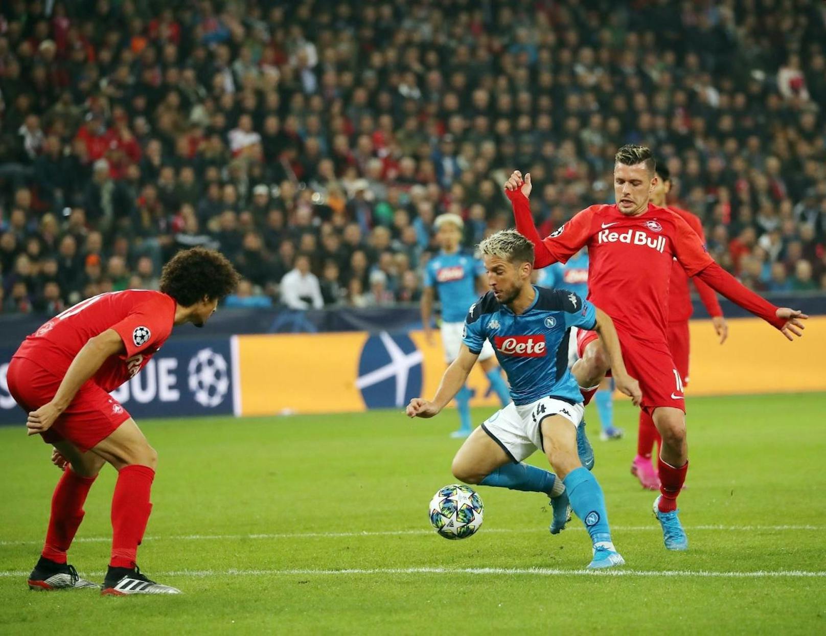 Salzburg gegen Napoli: Die besten Bilder zum Durchklicken!
