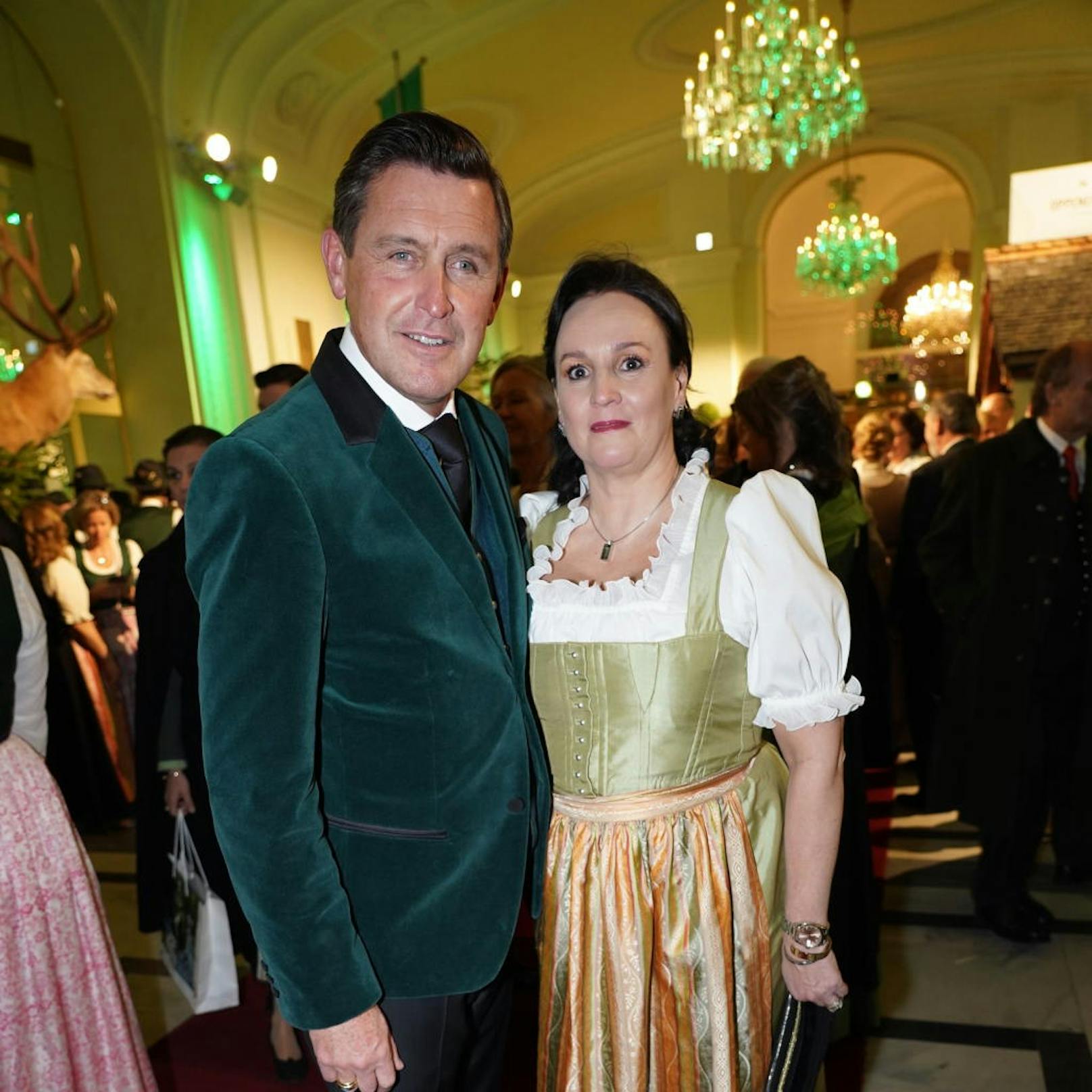 Stadtrat Peter Hanke mit Ehefrau Sabine.