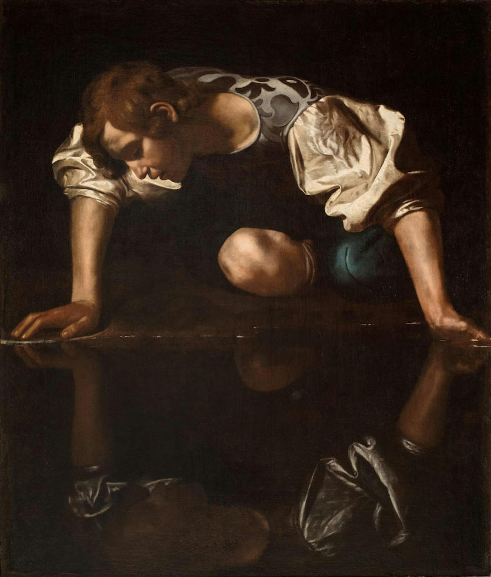 Michelangelo Merisi da Caravaggio (Mailand 1571-1610 Porto Ercole): Narziss