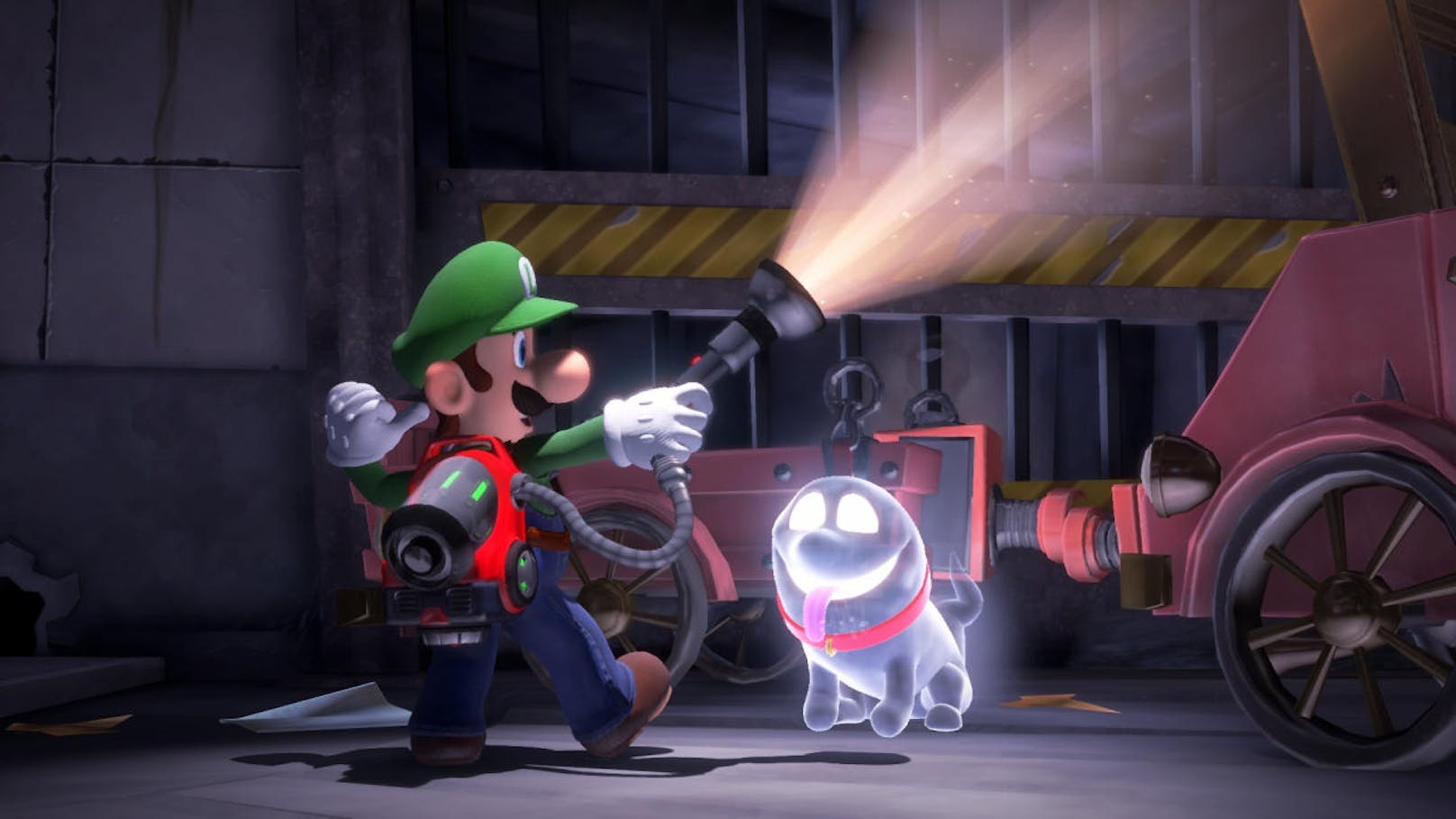 "Luigi's Mansion 3" ist zwar nicht das gruseligste, aber eindeutig das witzigste Spiel des Jahres. Und ja, seinen Geisterhund kann Luigi übrigens streicheln.