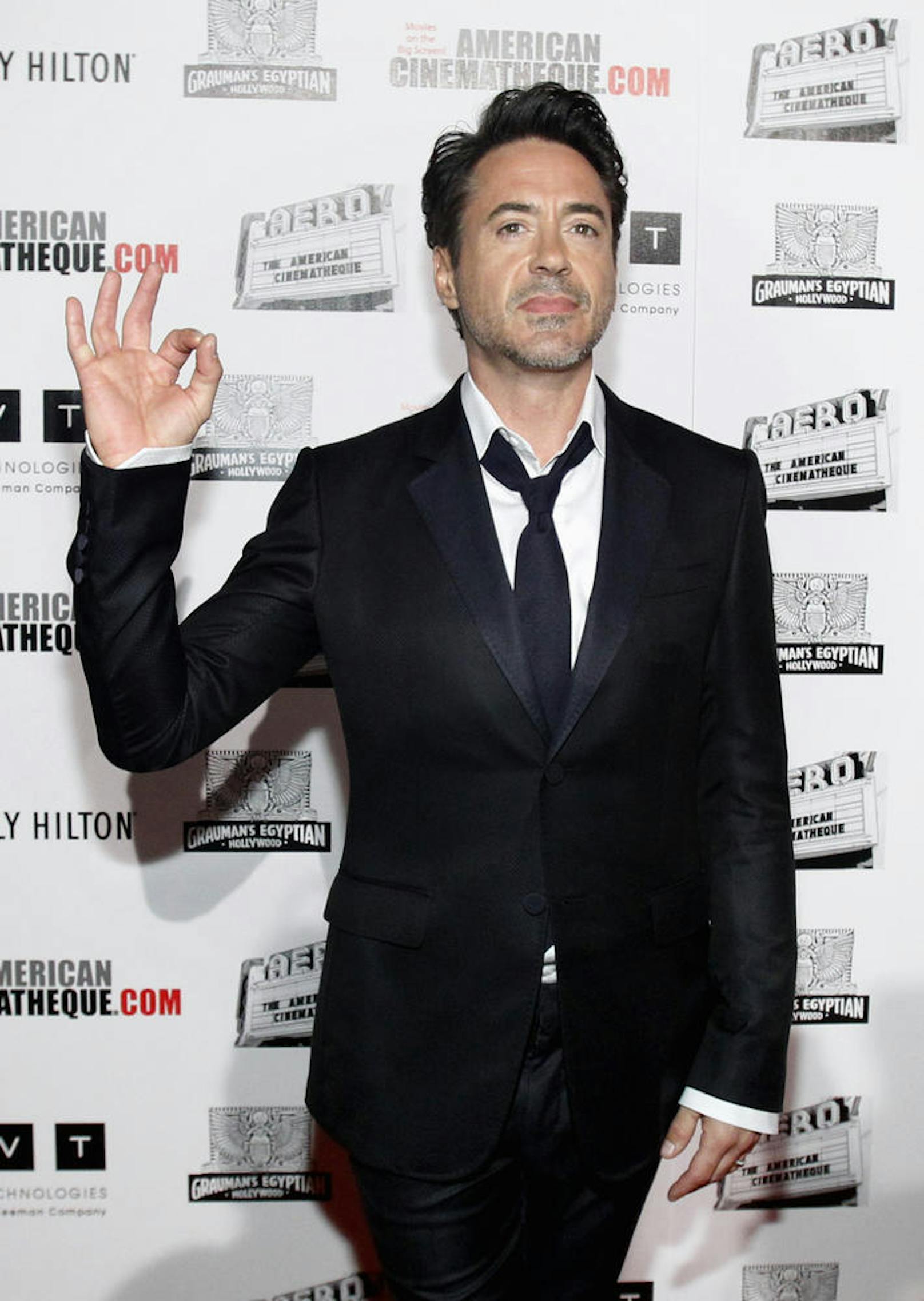 Robert Downey Jr. beim 25. American Cinematheque Award in Beverly Hills, 2011.