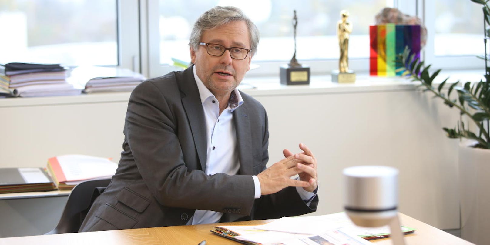 ORF-Generaldirektor Alexander Wrabetz hält die Gebührenfinanzierung des ORF nach wie vor für die beste Lösung.
