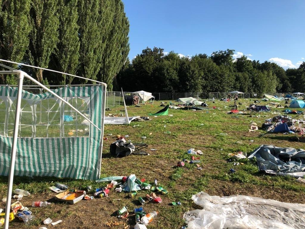 Müll am Frequency (Archivbild)