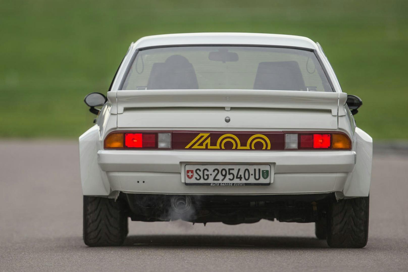 Der Opel Manta 400 wirkte deutlich flacher und sportlicher.