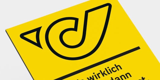 ... stilisierte Posthorn. Es diente als Vorlage für das Design der neuen ...