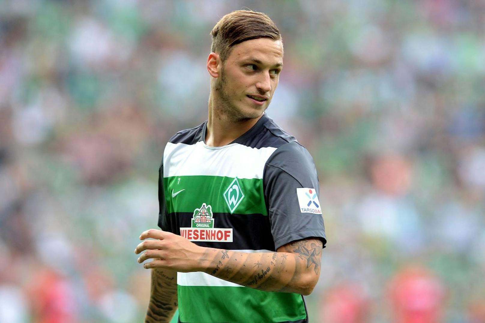 2012 konnte ÖFB-Star Marko Arnautovic zwei Monate lang für seinen damaligen Klub Werder Bremen nicht auflaufen. Der Offensivspieler hatte sich beim Spielen mit seinem Hund schwer am Knie verletzt, sich einen Innenbandriss zugezogen. 