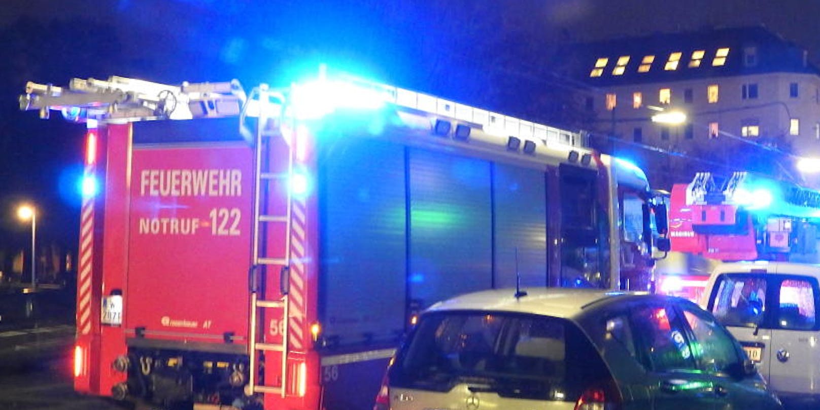Feuerwehr-Einsatz in Wien. Symbolfoto