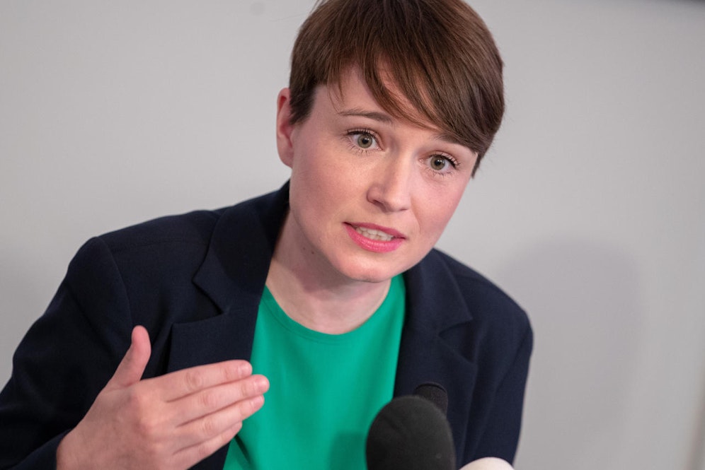 Die grüne Klubchefin Sigi Maurer.