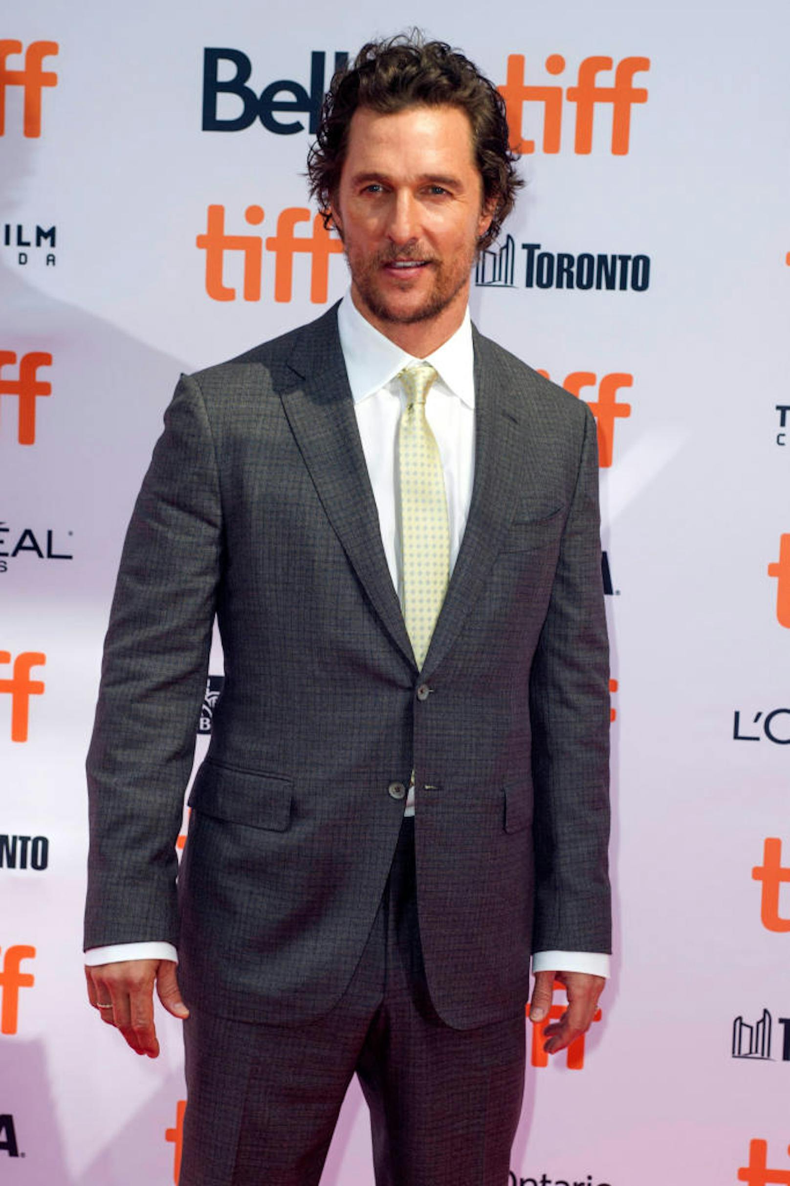 Feschak: Auch im Anzug macht Matthew McConaughey eine gute Figur.