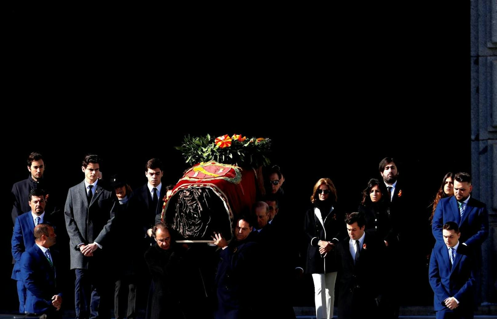 Der spanische Diktator Francisco Franco wurde 45 Jahre nach seinem Tod aus dem Grab geholt.