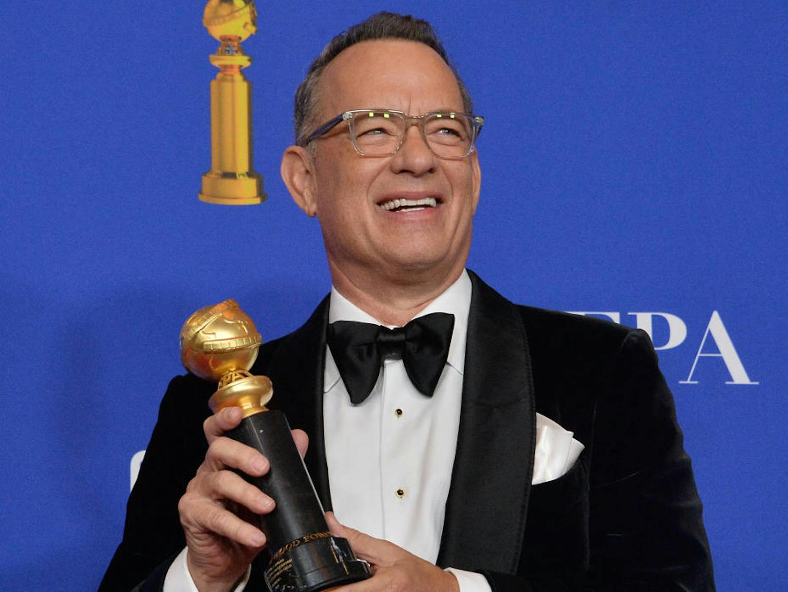 Bei den Golden Globes erhielt <strong>Tom Hanks</strong> den Preis für sein Lebenswerk und soll demnächst in Disneys "Pinocchio"-Neuverfilmung zu sehen sein.