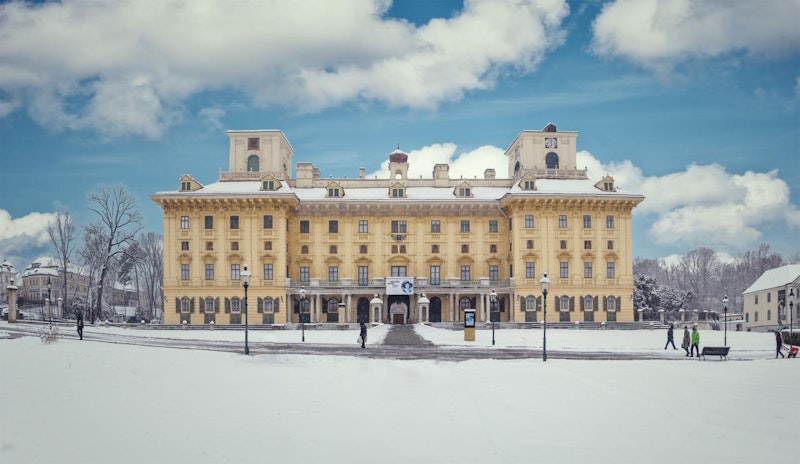Das Barockschloss Esterhazy in der burgenländischen Landeshauptstadt Eisenstadt ist seit 1649 im Besitz der Familie.