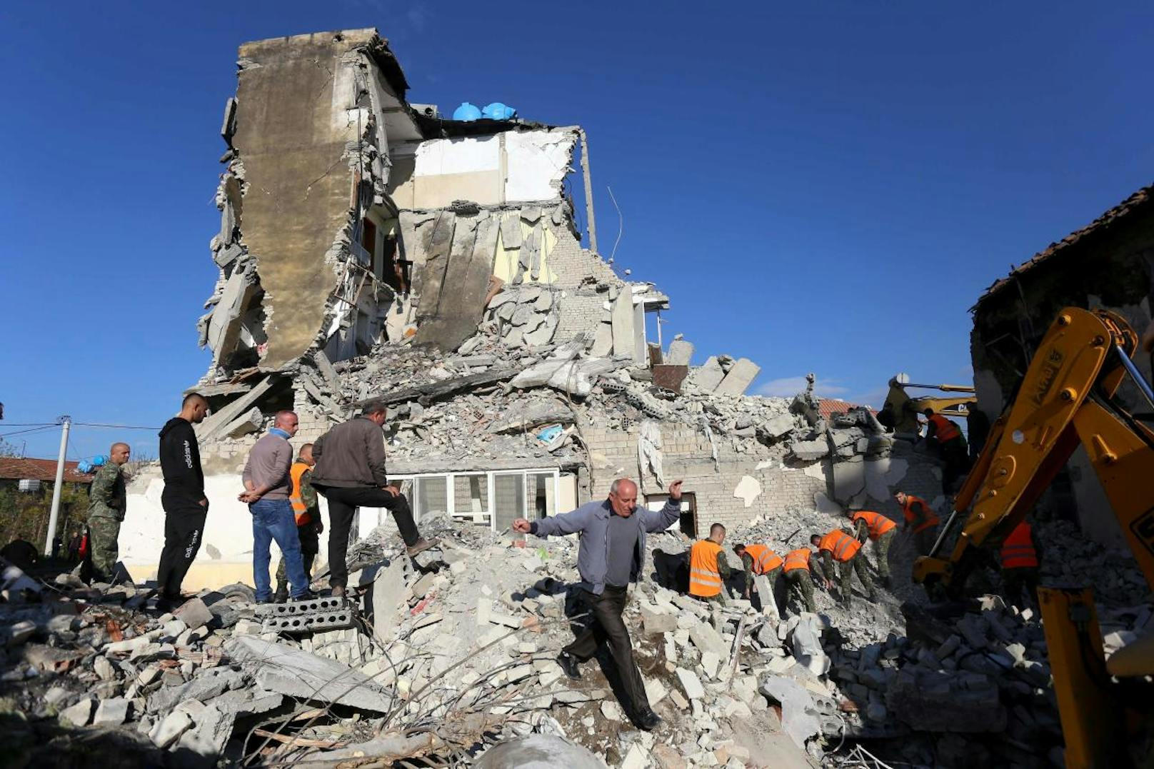 Es war eines der schlimmsten Erdbeben der Geschichte Albaniens.