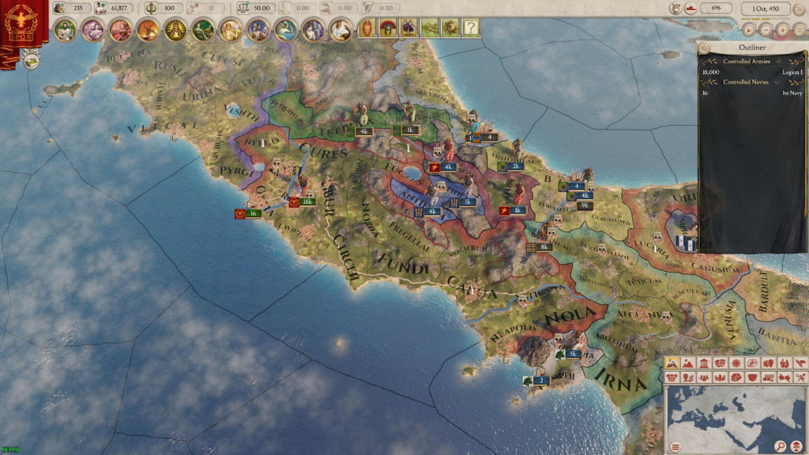 Das "Livy"-Update auf Version 1.3 bringt einige Gameplay-Neuerungen in Imperator Rome. 