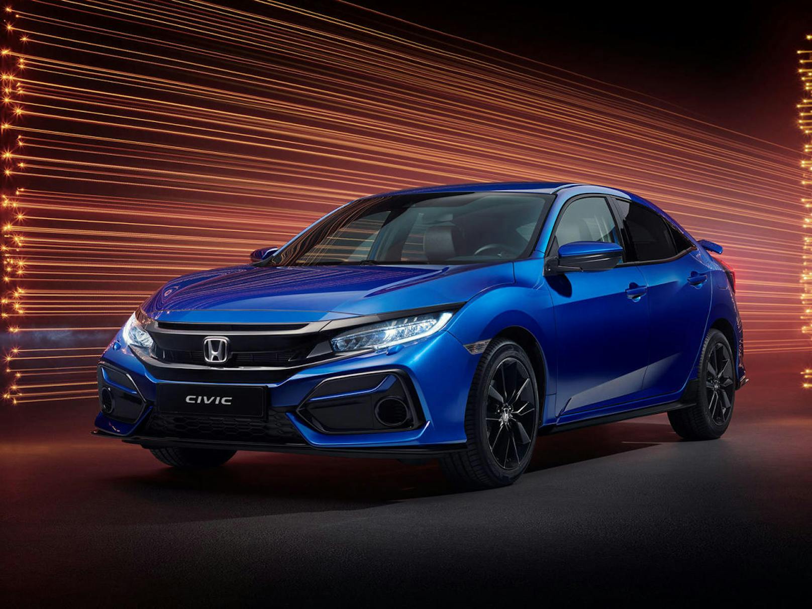Frontansicht Honda Civic Modelljahr 2020 