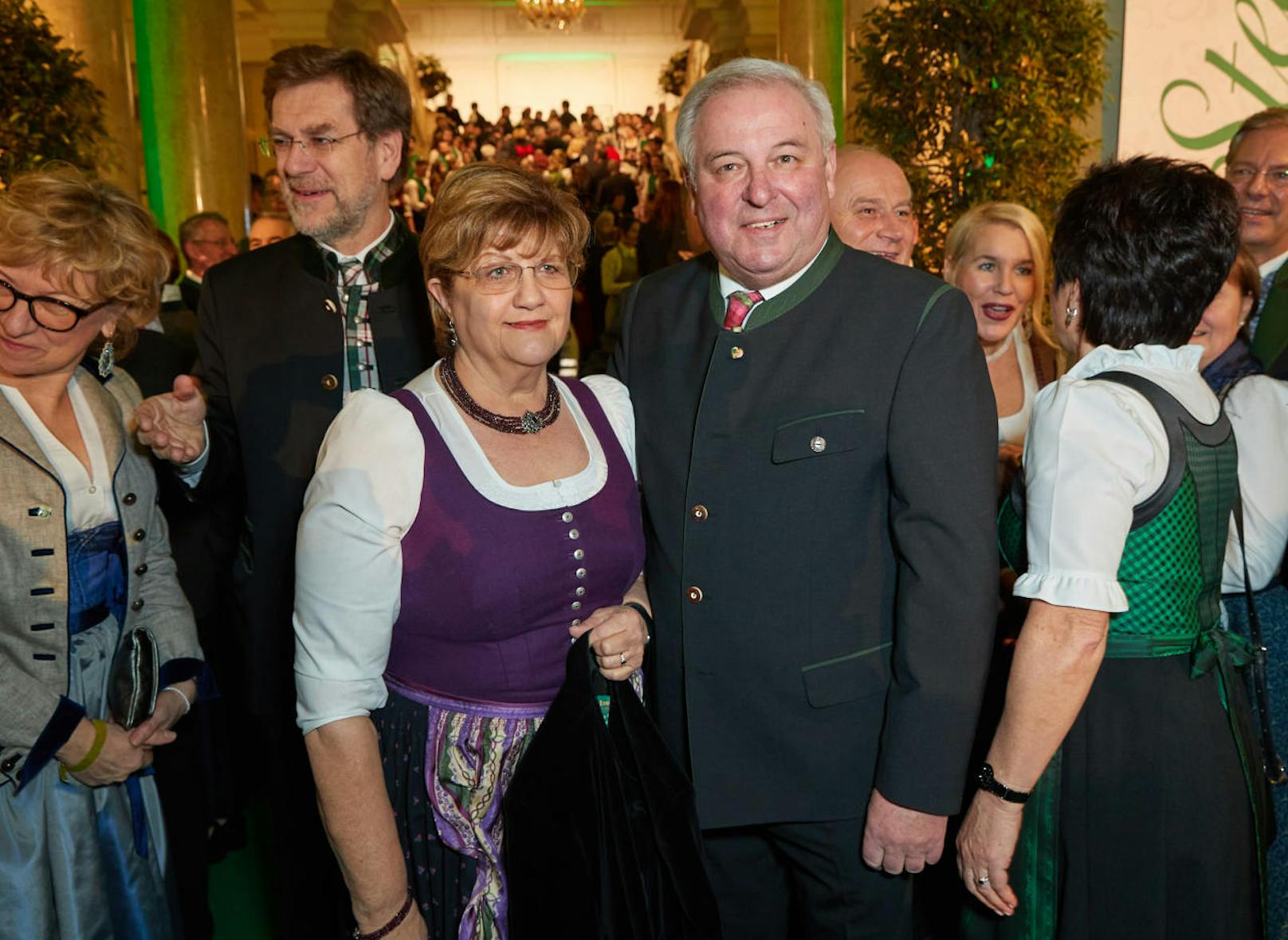 LH Hermann Schützenhöfer mit Ehefrau Marianne