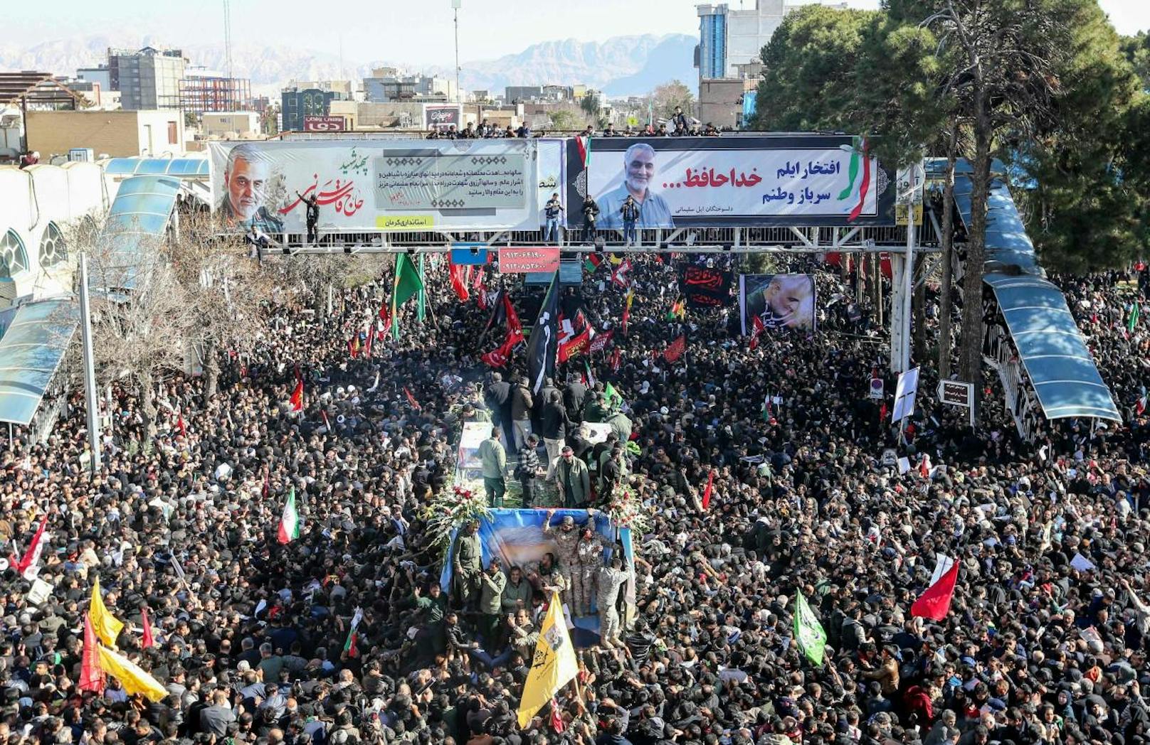 Soleimani wird im Iran nun als Märtyrer verehrt.