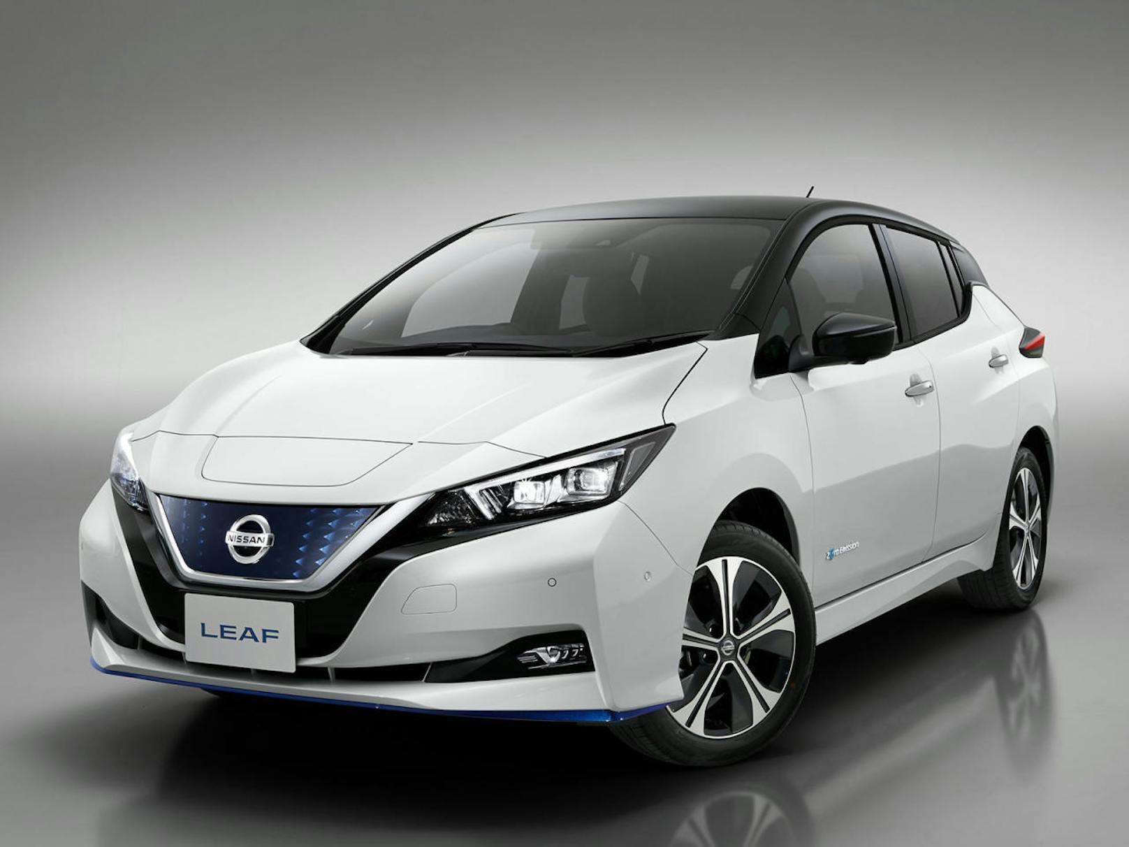 Frontansicht Nissan Leaf 3.ZERO e+ Limited Edition 