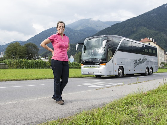 Bus-Unternehmerin Bettina Bitschi