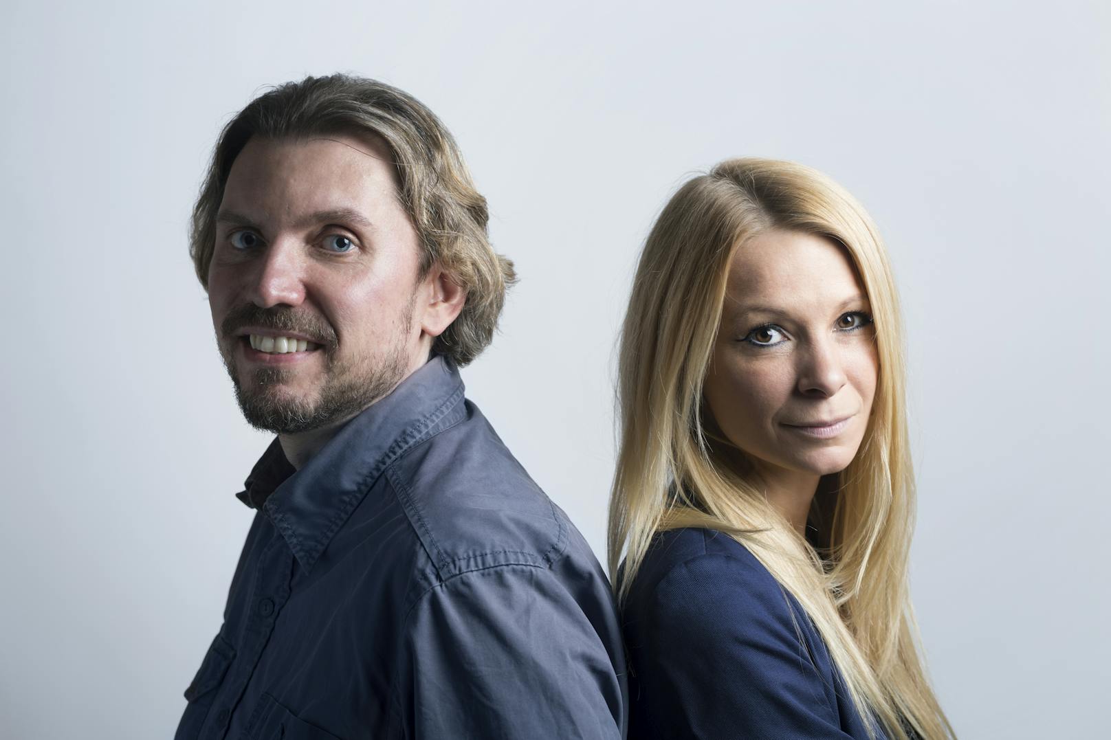 Filmproduzenten Andreas Schmied und Loredana Rehekampff