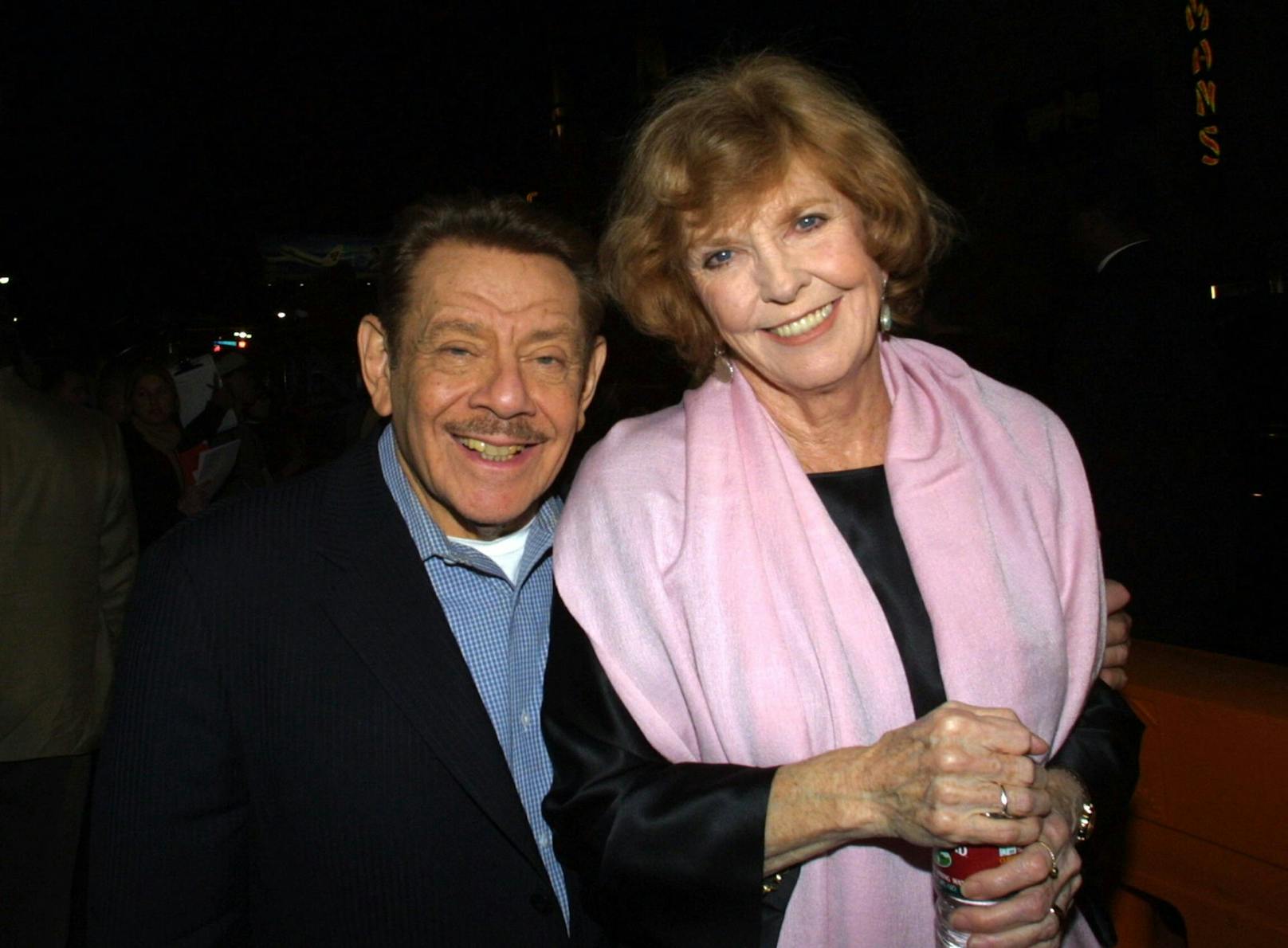 Jerry Stiller mit seiner Frau Anne Meara