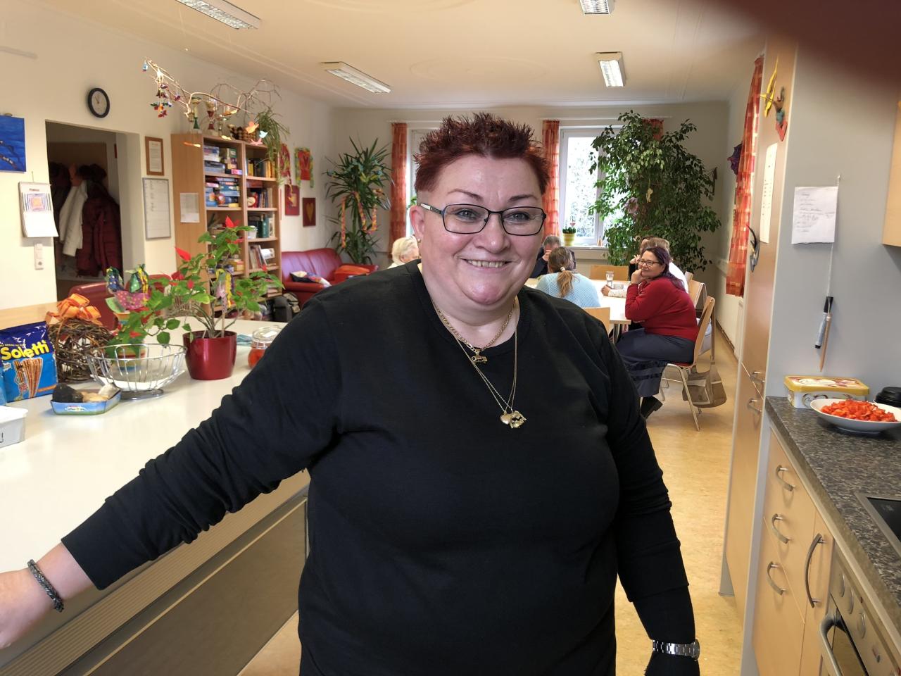 Inge im Club Aktiv.