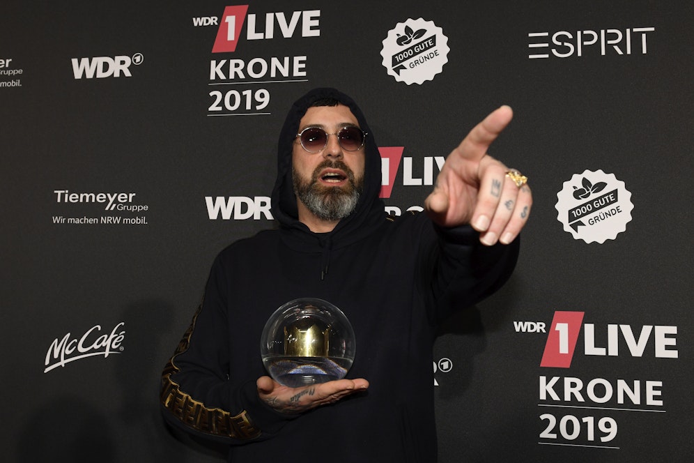 Sido bei der 1Live-Krone