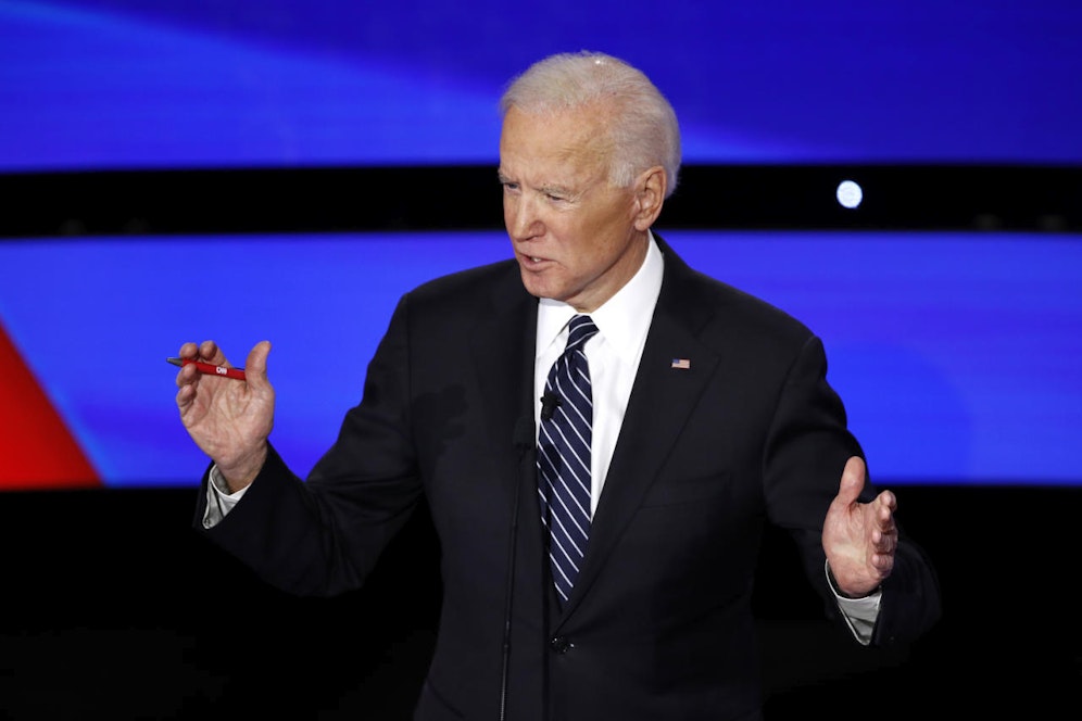 Jo Biden, der frühere Vizepräsident, wird im Herbst gegen Amtsinhaber Donald Trump antreten. 