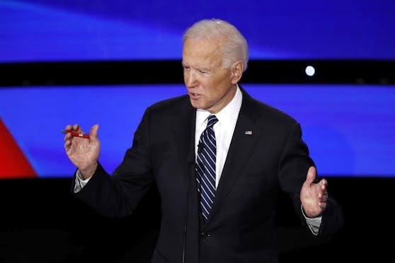 Joe Biden geht gegen Donald Trump ins Rennen.
