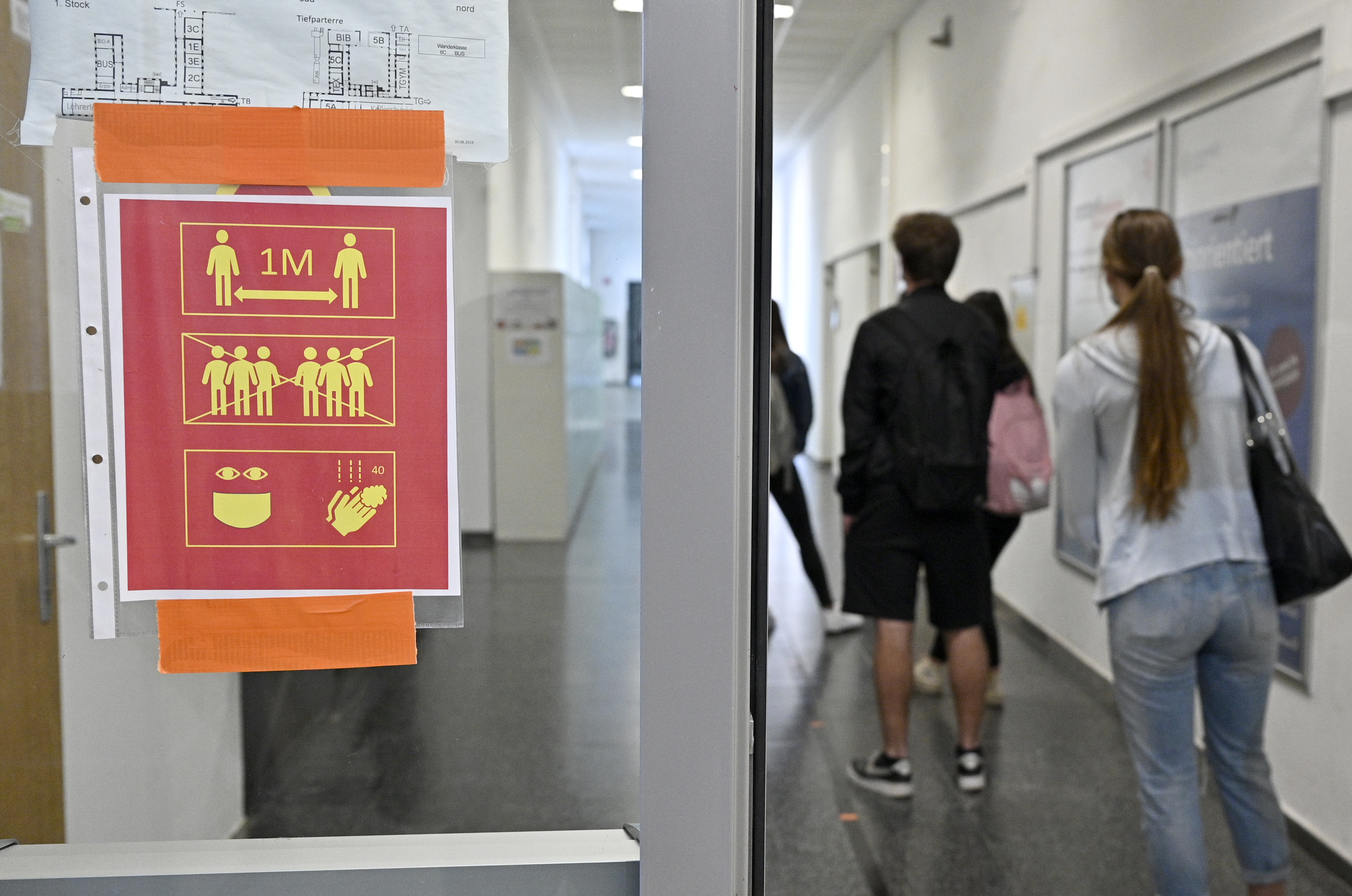 Strenge Corona-Regeln in den Schulen und Kindergärten.&nbsp;