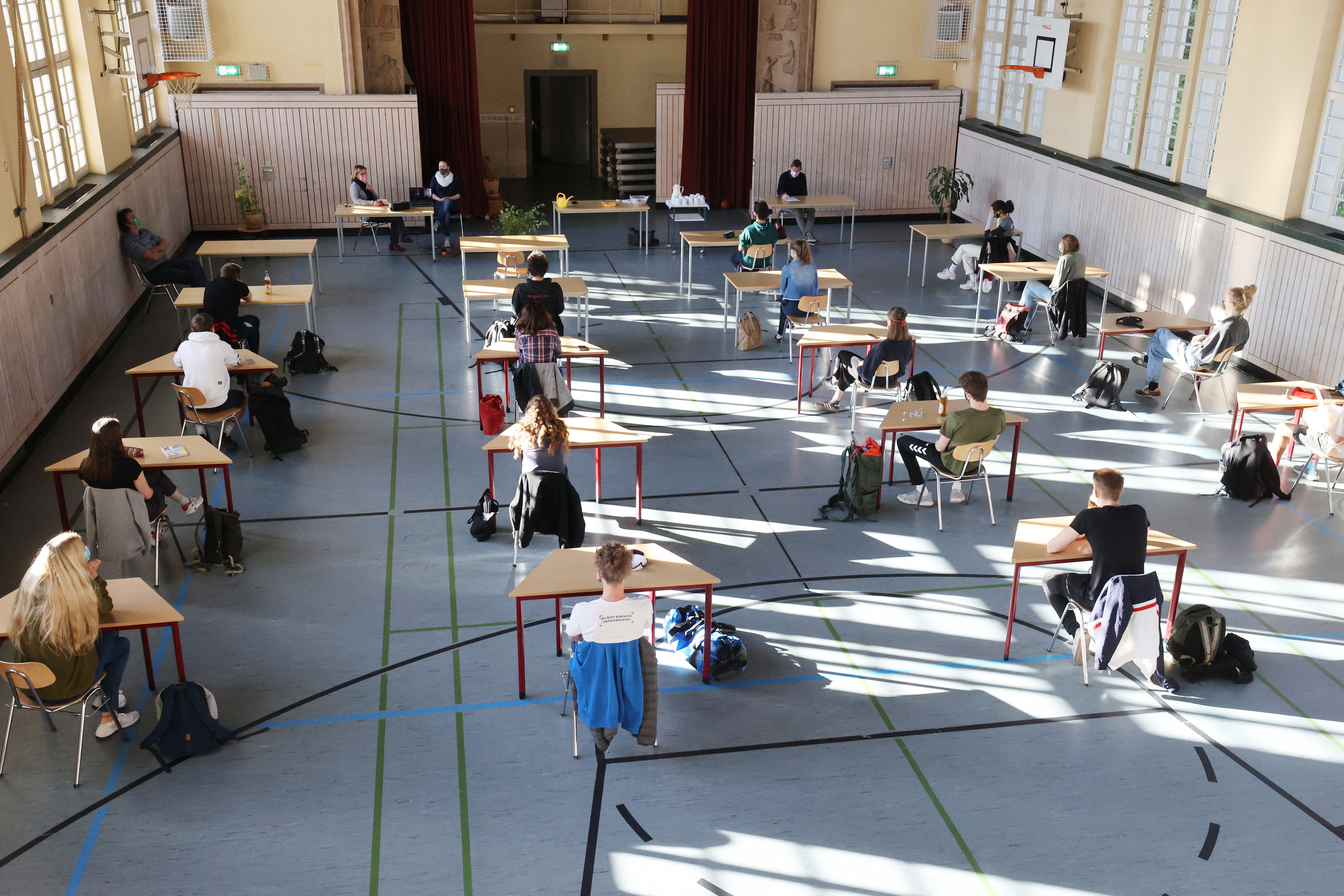 Matura im Turnsaal