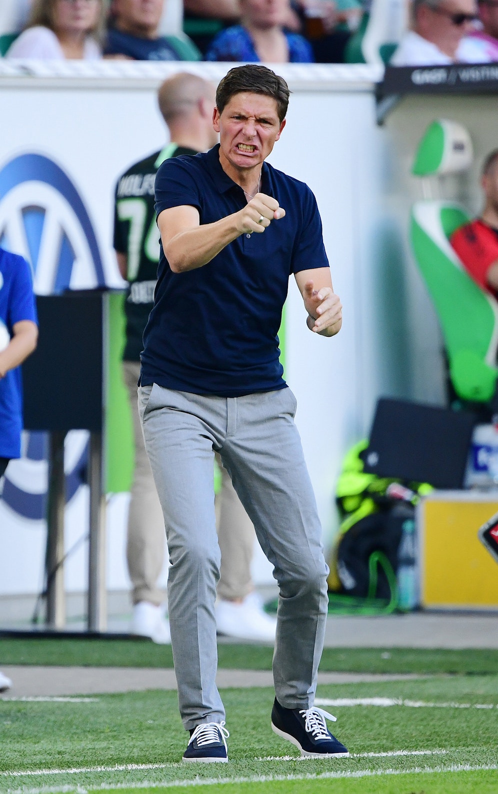 Oliver Glasner gibt beim VfL Wolfsburg den Ton an.