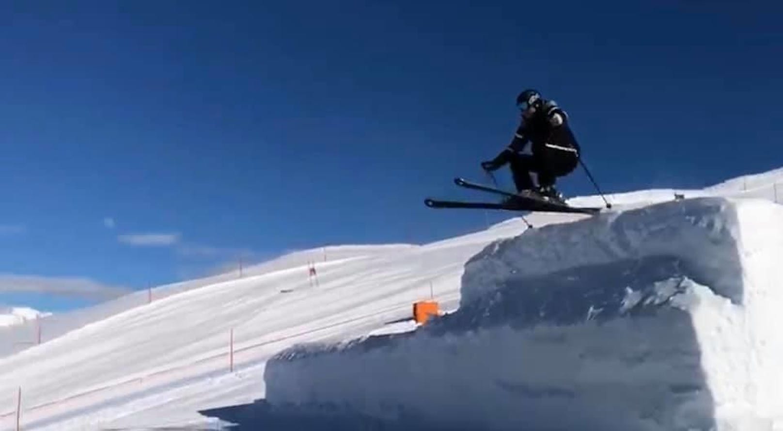 Dieses Bild postete HC Strache aus dem Skiurlaub.