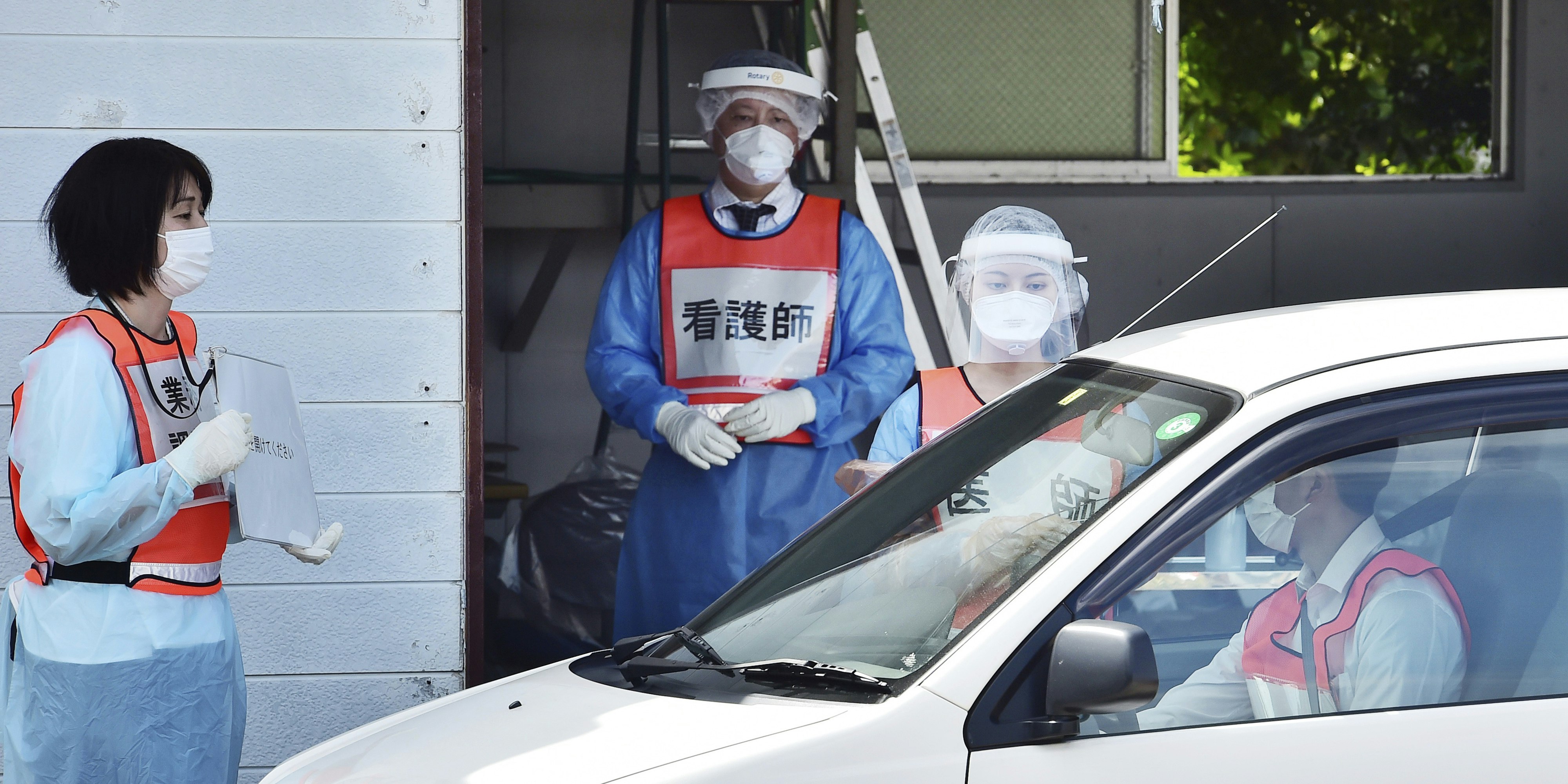 Temperaturmessung in Wuhan, China