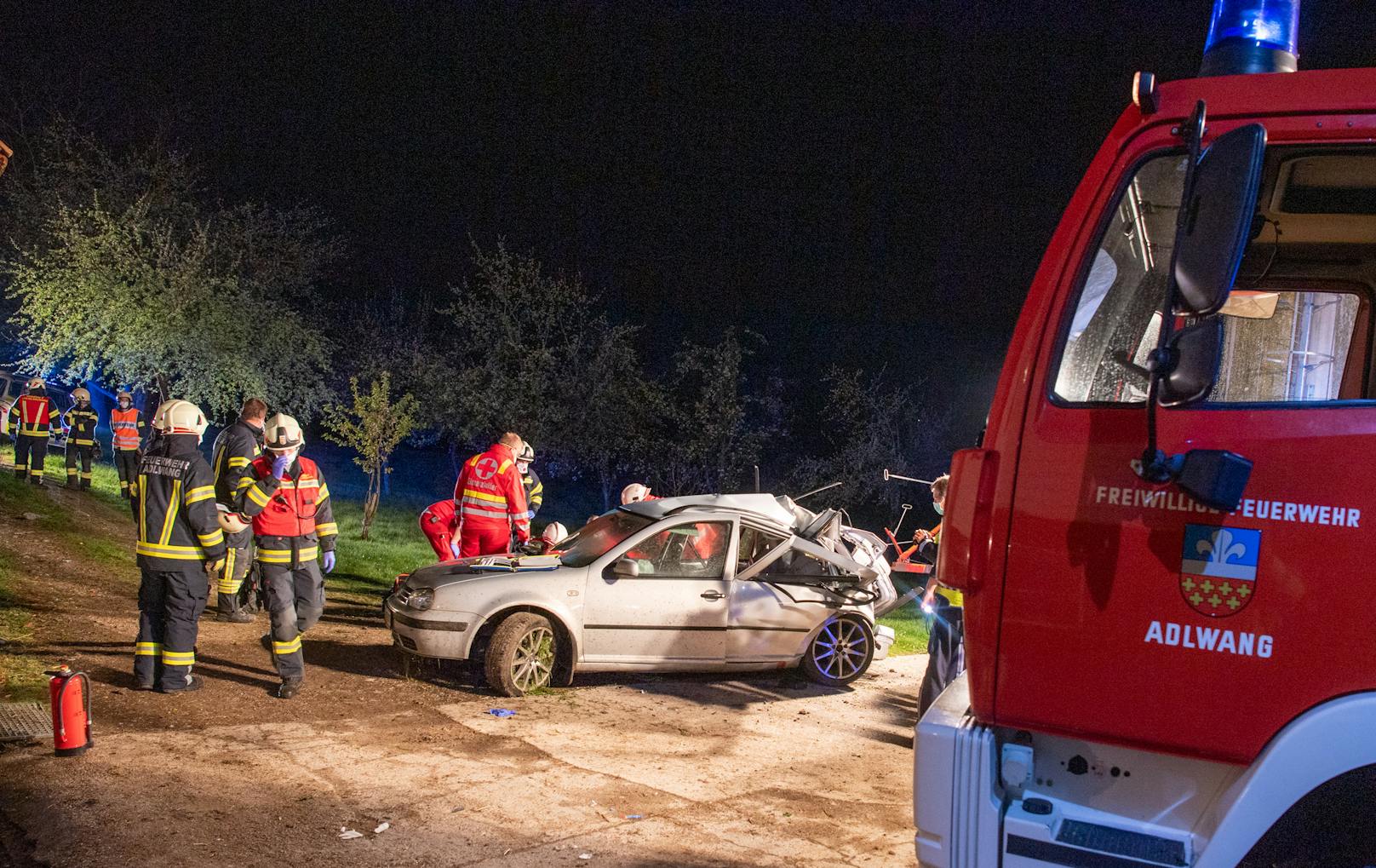 Die Feuerwehr half bei der Bergung.