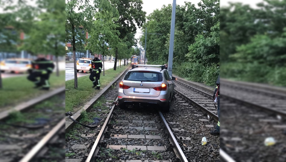 Crash auf der Floridsdorfer Hauptstraße.