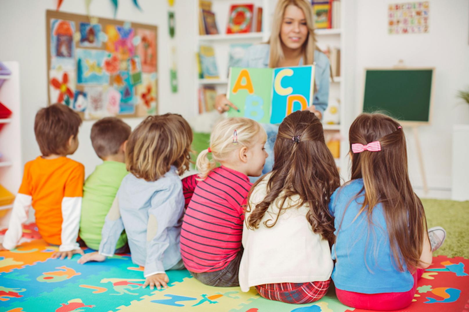 Das Ansteckungsrisiko im Kindergarten scheint relativ gering zu sein, wie eine neue Studie ermittelt. <br>