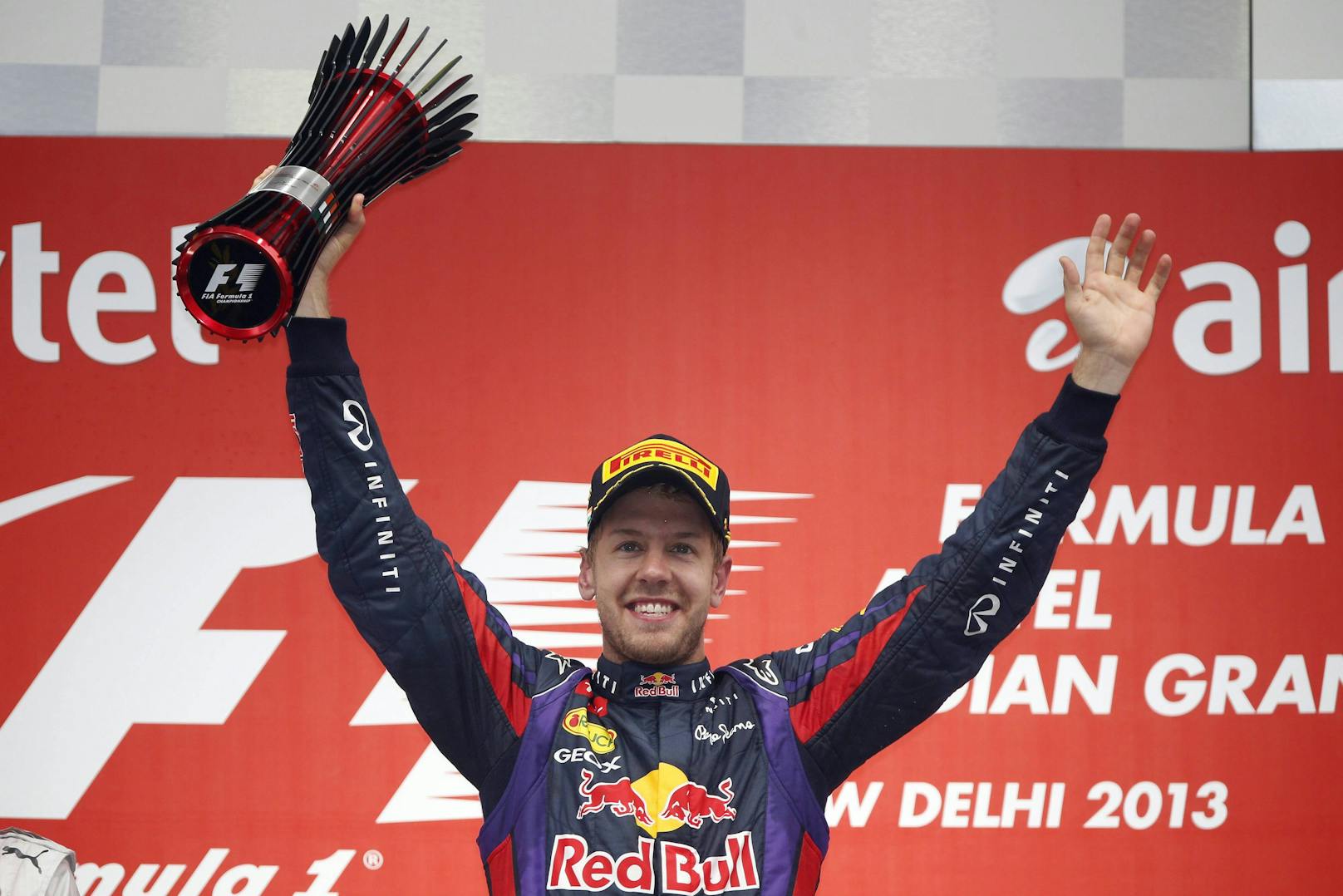 Mit Red Bull wurde Vettel vier Mal Weltmeister.