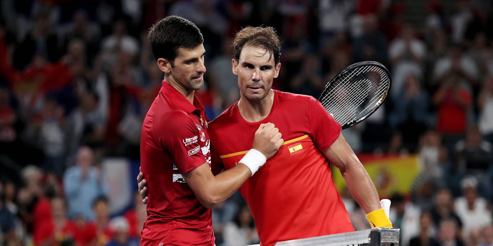 Ärger bei den Superstars: Novak Djokovic und Rafael Nadal.