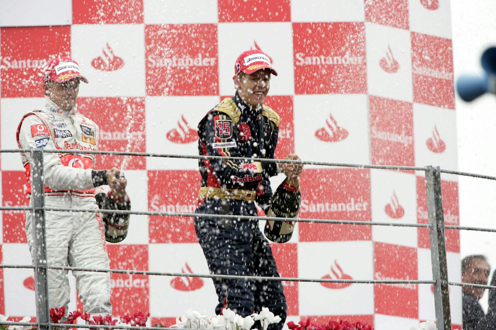 Vettels Stern ging 2008 auf, als er mit dem unterlegenen Toro Rosso in Monza zum Sieg raste.