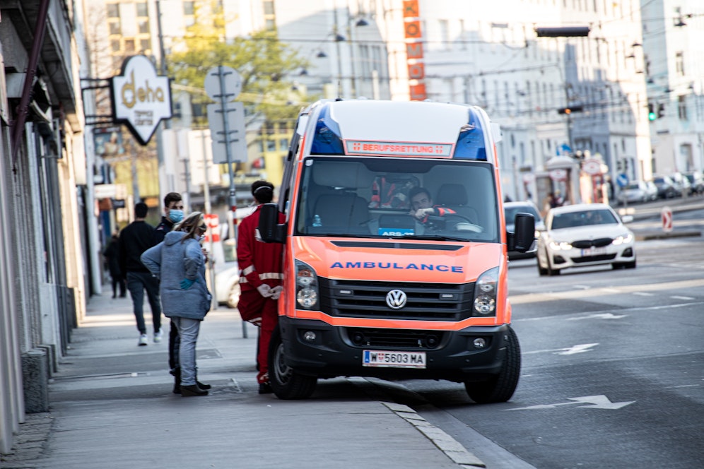 Berufsrettung Wien im Einsatz