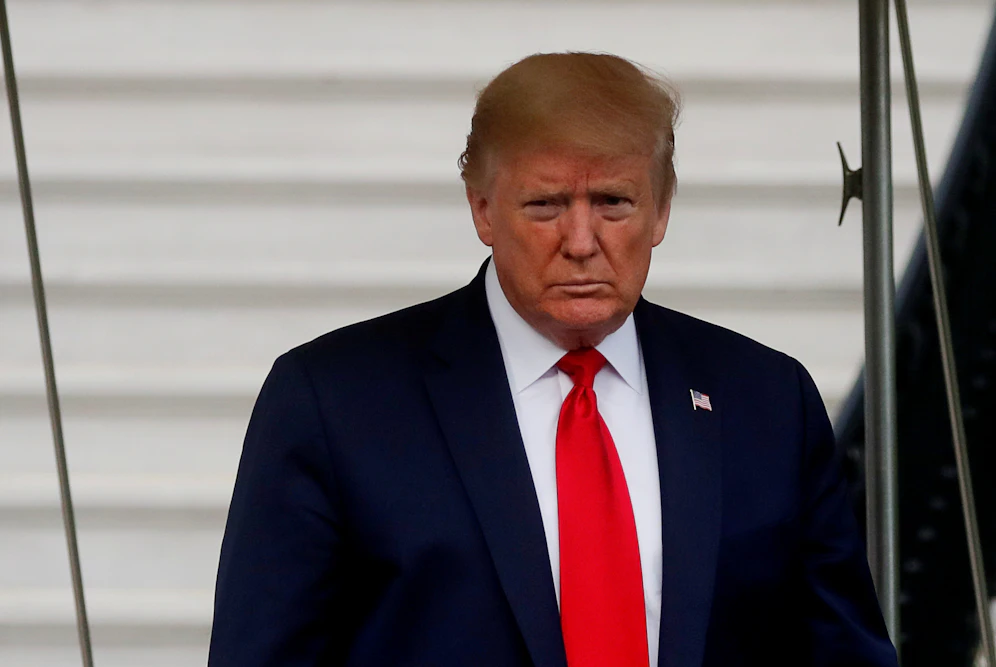 Muss in Isolation: Donald Trump.