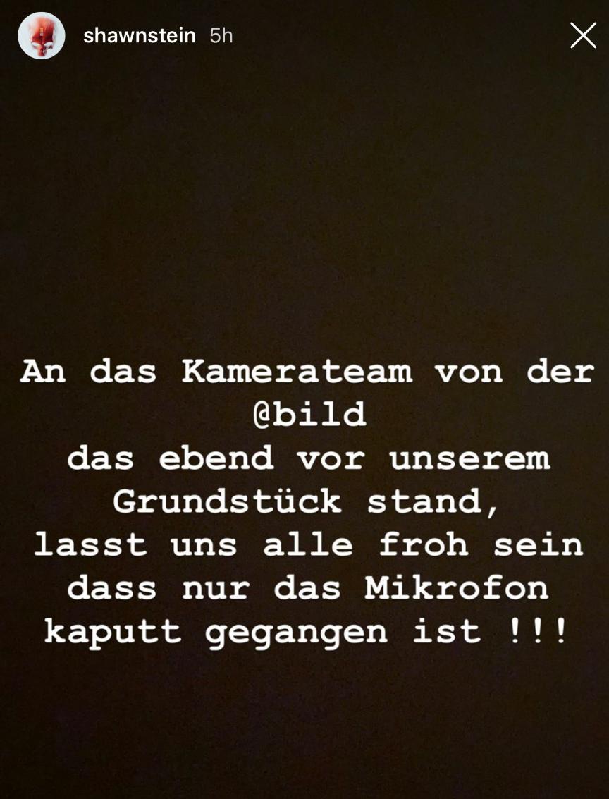 Die Story von Sido nach dem Vorfall.