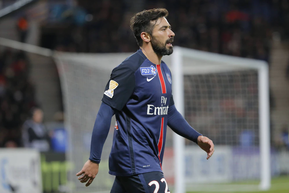 Ezequiel Lavezzi ist erpresst worden.